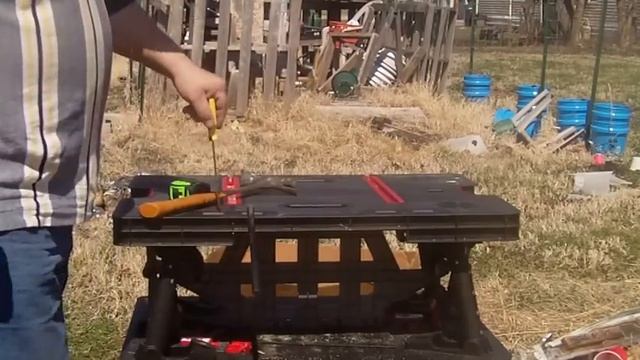KETER FOLDING WORK TABLE смотреть онлайн