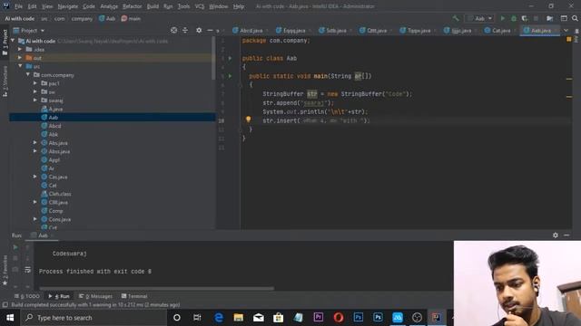 insert() & append() Method in Java смотреть онлайн