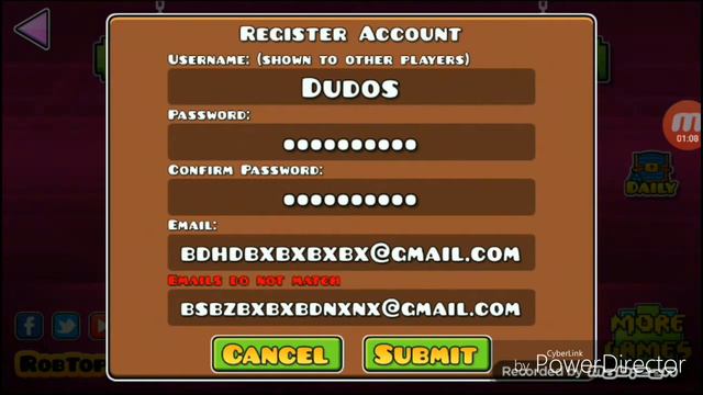 Как создать аккаунт в geometry dash смотреть онлайн