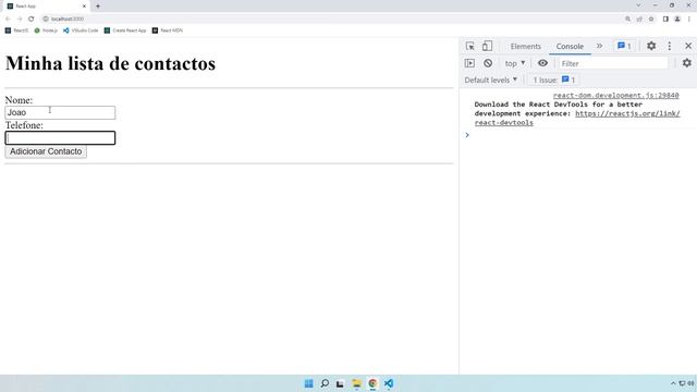 REACTJS #052 EXERCÍCIO PRÁTICO VALIDAÇÕES E USEREF PARA FOCUS смотреть онлайн
