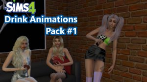 The Sims 4 drink animations pack - Download