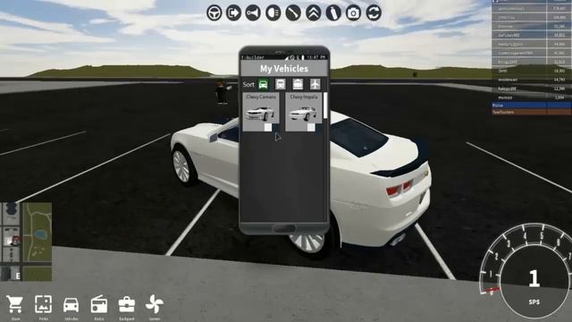 Симулятор Автомобиля Роблокс Zint Купил машину Камаро и утопил машину в реке Roblox Game kids child смотреть онлайн