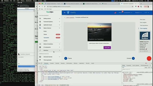 Replacing Zurb with Vuetify (3/6) смотреть онлайн