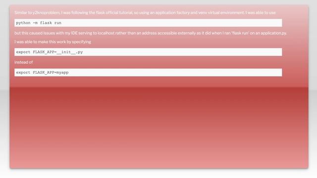Flask "Error: The file/path provided does not appear to exist" although the file does exist смотреть онлайн