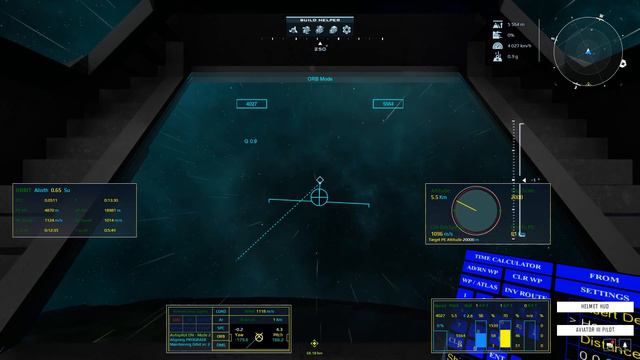 Dual Universe - Aviator1280 HUD (From Planet To Orbit) смотреть онлайн