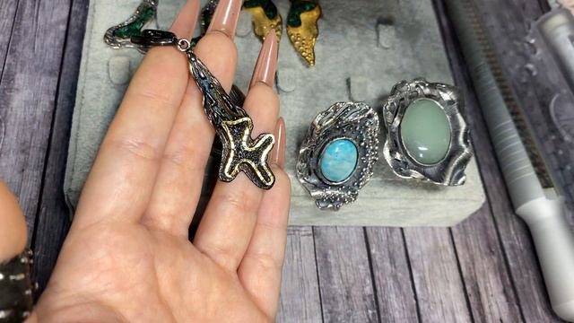 ЛЮКСОВЫЕ УКРАШЕНИЯ ДЛЯ ЦЕНИТЕЛЕЙ ЭКСКЛЮЗИВА 😍 ОТ 7.000₽ Авторские украшения в серебре ручной работы смотреть онлайн