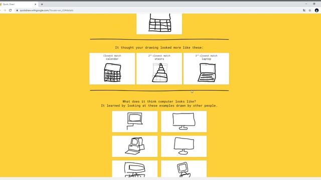 Учимся рисовать с гуглом. Quick, Draw смотреть онлайн