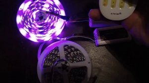 Привязка и отвязка RGBW Led контроллера к пульту.