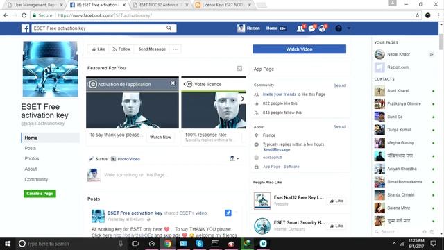 Activate ESET Smart Security by Facebook смотреть онлайн