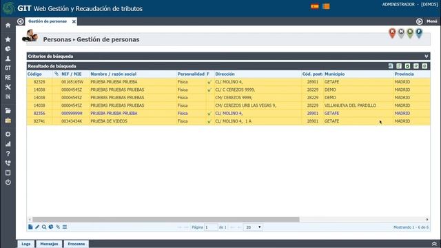 GITWeb - Personas - Trabajo con registros смотреть онлайн