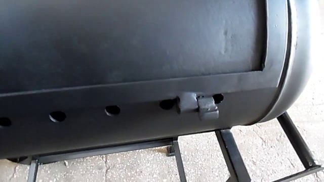 Мангал-барбекю с газового баллона на колесах с откидным столиком смотреть онлайн