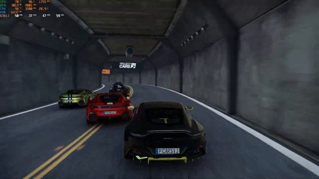 Project Cars 3 - HP OMEN 15 i5 9300H, GTX 1650 [60fps] [1440p] [Ultra Settings] смотреть онлайн
