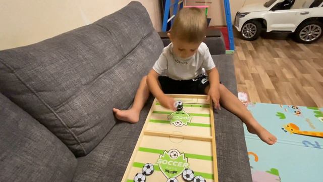 Настольная игра Fast Sling Puck / Slingpuck /Настольный хоккей / слингпак / чапай / вышибашки