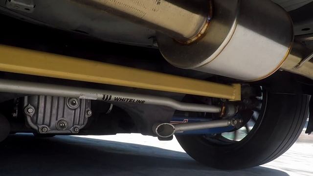 Subaru Impreza - Rear Suspension + Exhaust Sounds