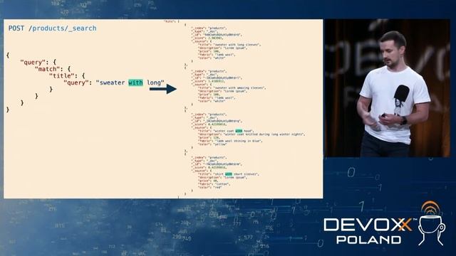 Full text search with Elasticsearch • Przemysław Gumuła • Devoxx Poland 2021 смотреть онлайн