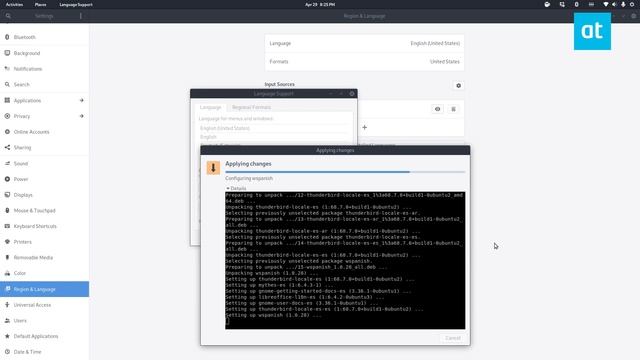 How to change the language in Ubuntu смотреть онлайн