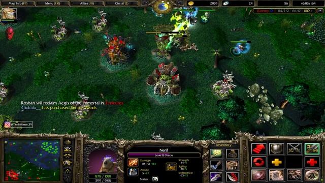 DOTA ORACLE DESOLATOR VS LEGION COMMANDER (CARRY BUILD) смотреть онлайн