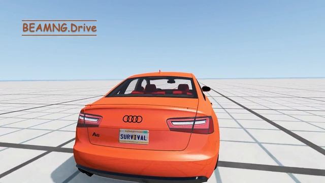 BeamNG Drive vs Real Life Cars - Reality and Simulator Audi Cars - Survival BeamNG смотреть онлайн
