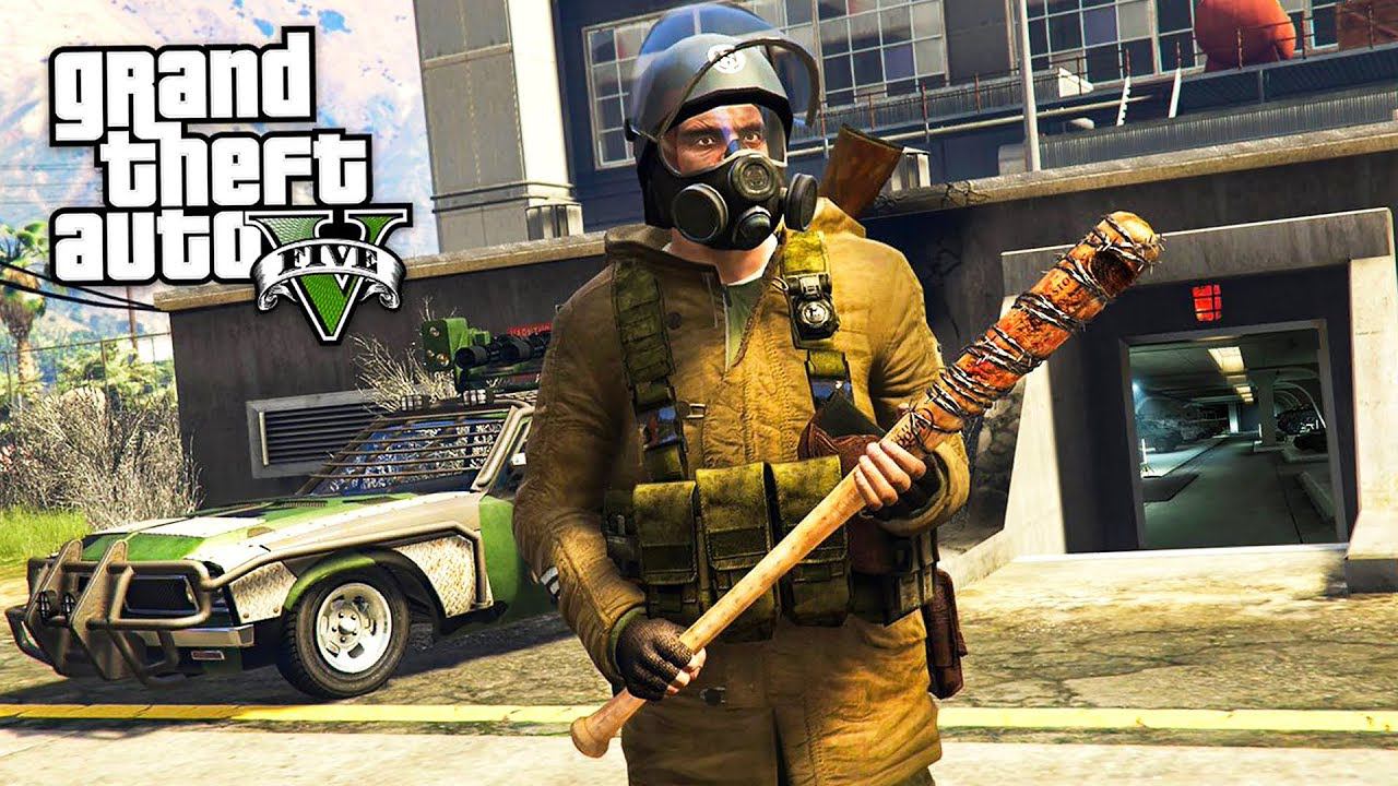 ЗОМБИ АПОКАЛИПСИС И РЕАЛИСТИЧНОЕ ВЫЖИВАНИЕ В ГТА 5 МОДЫ! ОБЗОР МОДА В GTA 5! ИГРЫ ГТА ВИДЕО MODS смотреть онлайн