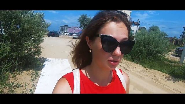 АНАПА. 8.06.2019 ПОГОДА. Я НЕ СТАЛА КУПАТЬСЯ. ТУХЛОЕ МОРЕ. VENERA RESORT ПЛЯЖ смотреть онлайн
