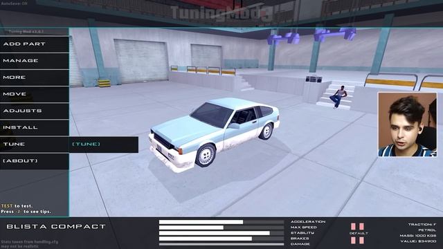 Мод на ТЮНИНГ для GTA San Andreas - Прокачка машин через Tuning Mod в ГТА СА смотреть онлайн