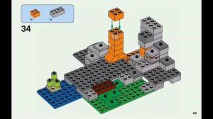 Lego Minecraft 21141 instruction