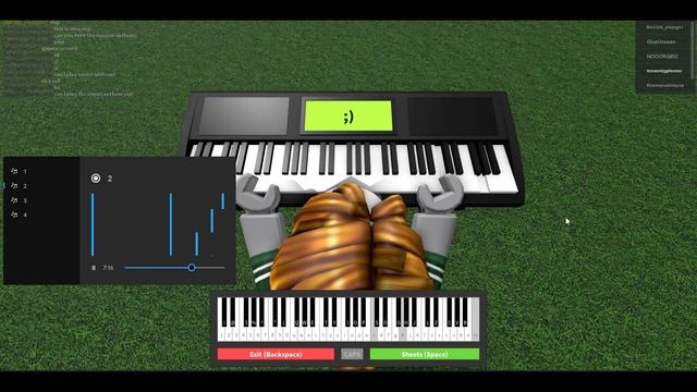 ROBLOX Piano Auto Play Script (PASTEBIN!) смотреть онлайн