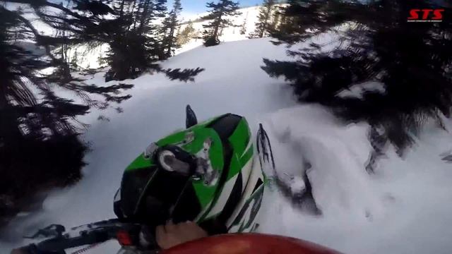 Тест рычагов 36" (STS) на снегоход Arctic Cat M800 смотреть онлайн