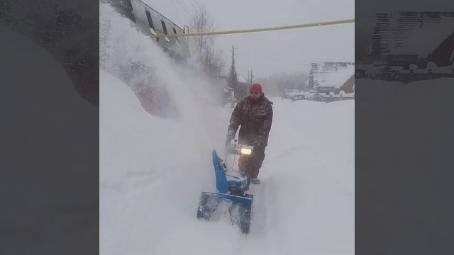 снегоуборщик Yamaha Ricky обзор и тест драйв смотреть онлайн