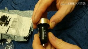 ЗАРЯДНОЕ И ВОЛЬТМЕТР В МАШИНУ / Автомобильный вольтметр в прикуриватель с USB портом для зарядки