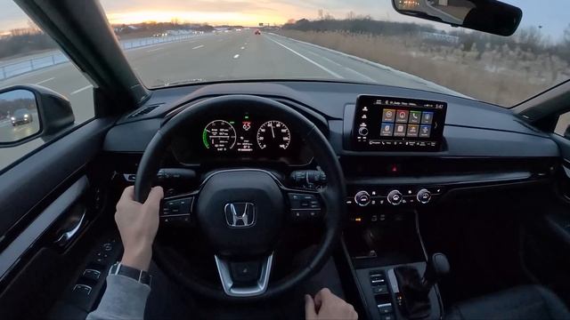 2023 Honda CR-V Sport Touring - POV Driving Review смотреть онлайн