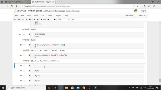 Python Tutorial - 14 (Tuple: Part-1) | 2020 смотреть онлайн