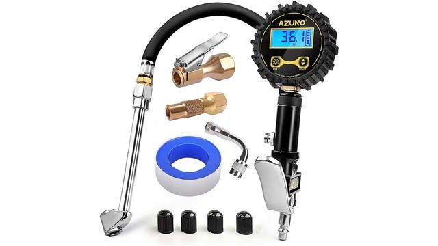 Best Digital Tire Pressure Gauge For Air Compressor [Tire Pressure Gauge Reviews] смотреть онлайн