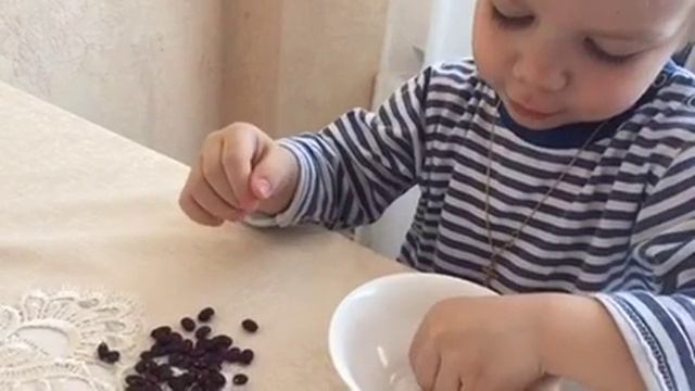 Развитие мелкой моторики рук. Игры с крупами и природным материалом смотреть онлайн
