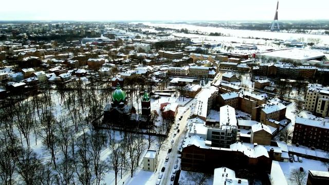 Храм во имя Всех Святых г.Рига 4K смотреть онлайн