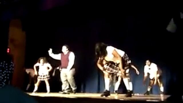 Ozone Step Team Break Da Stage 1st Place Pt 1