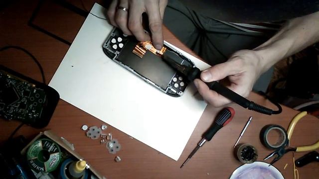 Denn DPE-871B. Замена тачскрина. смотреть онлайн