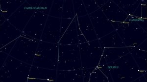 Легенды Космоса. Созвездия Дракон, Жираф,  Рысь и Малый Лев.