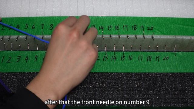 3x2 rib on flat knitting machine смотреть онлайн