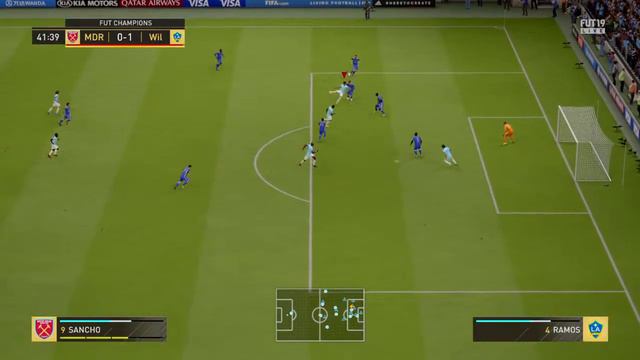 Fifa19 supergol Jadon Sancho смотреть онлайн