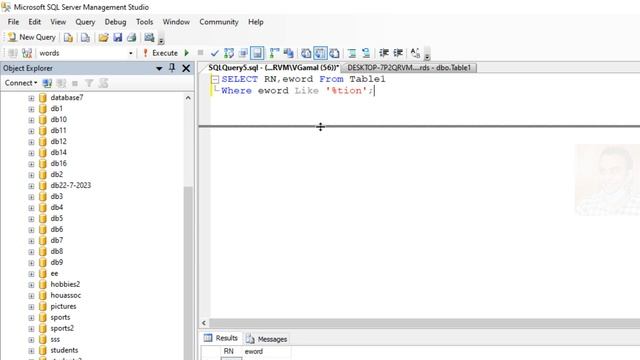How to display string end with and count a string in SQL server смотреть онлайн
