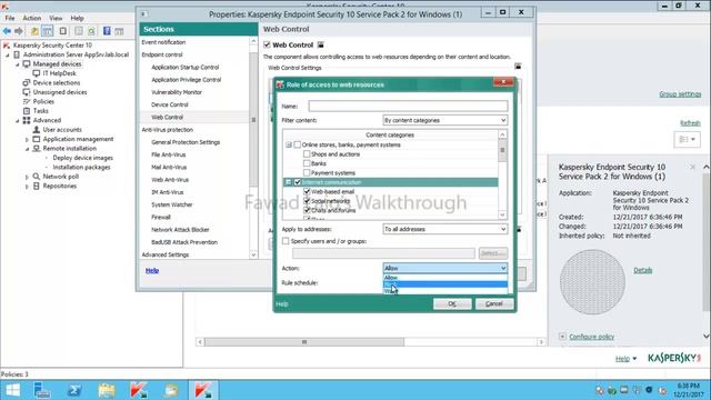 Kaspersky Security Center - How to Create Out of Office Policy смотреть онлайн