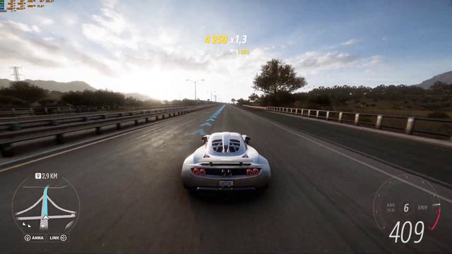 Forza Horizon 5 Hennessey Venom GT Stock Top speed смотреть онлайн