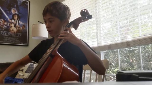 Kalinka Russian Folk Song On Cello Using The Russian Bow Hold