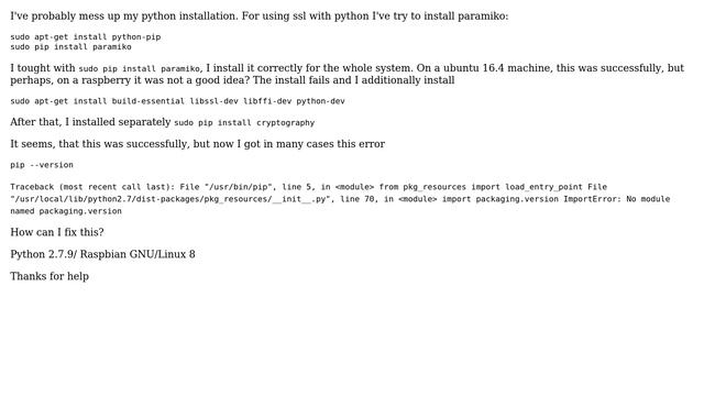 Raspberry Pi: Repair python installation смотреть онлайн