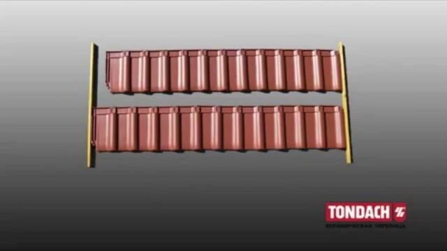 Монтаж керамической черепицы - подробная инструкция смотреть онлайн