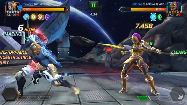 Aegon vs Node 53 Jabari Panther - MCOC смотреть онлайн