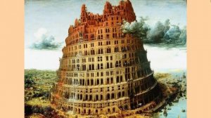 Вавилонская башня. / Происхождение разных языков