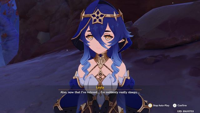 LAYLA SNORING Genshin Impact FUNNY CUTSCENE смотреть онлайн