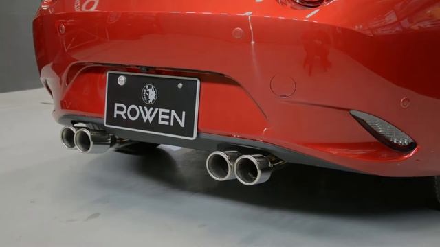 MAZDA ROADSTER(ND) Exhaust Sound By Rowen Japan. Real Run